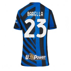 Inter Milan Nicolo Barella #23 Hemmakläder Dam 2024-25 Kortärmad